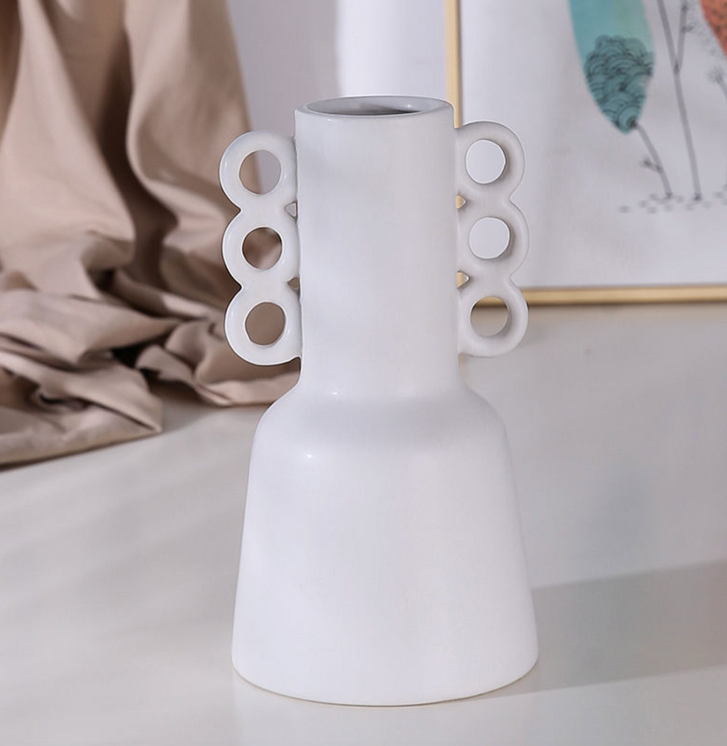 Modern Line Cylinder Decorative Vase Pot