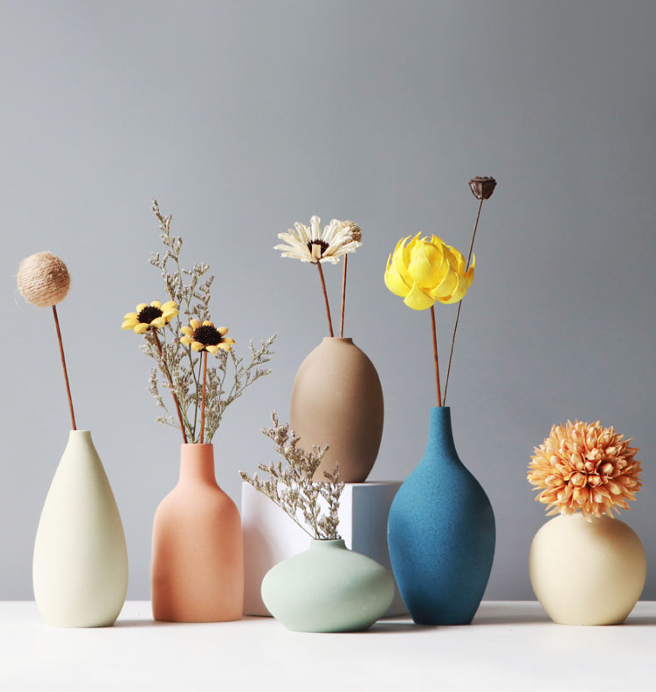 Morandi Scandinavian Ceramic Vase